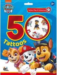 Set de tatouages avec les héros de PAW PATROL, plus de 50 tatouages