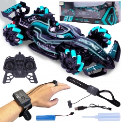 voiture RC drift contrôlée par gestes de la main