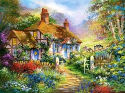 Puzzle 3000 pièces Forest Cottage