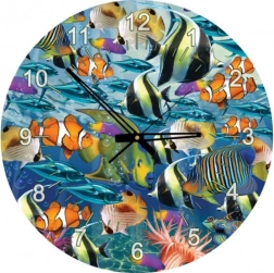 Puzzle horloge Monde des poissons marins 570 pièces