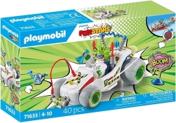 Playmobil Funstars Racing : professeur avec kart et accessoires