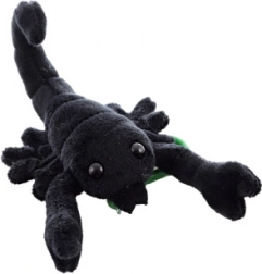 Scorpion en peluche avec clip – porte-clés 14 cm