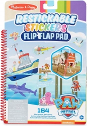 PAW PATROL autocollants repositionnables flip-flap – mission dans la baie