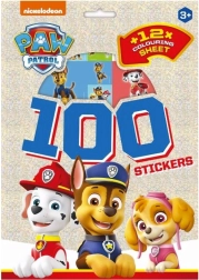 Autocollants et coloriages Paw Patrol – 12 feuilles et 120+ autocollants