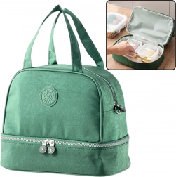 Sac isotherme pour déjeuner vert