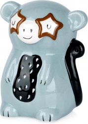 Tirelire en céramique singe