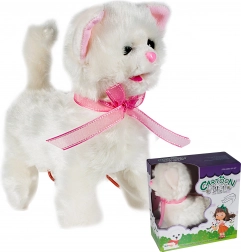 Chaton en laisse avec télécommande