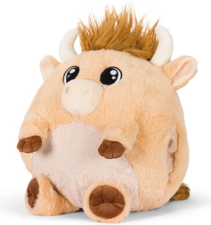 Cozy Noxxiez coussin peluche chauffant 3 en 1 – vache des Highlands