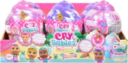 Panenka Cry Babies Magic Tears Shiny Shell – poupée interactive de collection dans une capsule en forme de coquillage