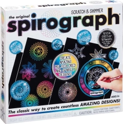 Spirograph Scratch & Shimmer kit créatif pour mandalas