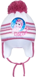 bonnet d’hiver pour enfant New Baby Lisa rose foncé 104 (3–4 ans)
