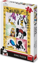 Puzzle Disney La bande de Mickey 500 pièces