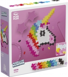 Plus Plus Puzzle par numéros - Licorne 250 pcs