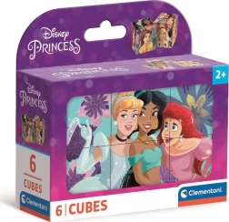 Cubes illustrés Disney Princesses – 6 cubes