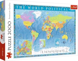 Puzzle 2000 pièces – carte politique du monde