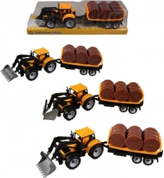 Tracteur avec remorque à inertie