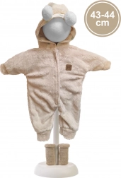 Tenue pour poupée bébé 43-44 cm