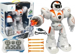 Robot télécommandé amusant avec projectiles