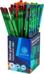 Crayon graphite triangulaire HB ASTRA Pixel One