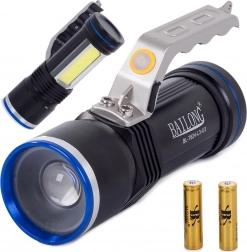 Lampe de poche LED Militaire avec Cree XM-L3-U3 Zoom de Bailong