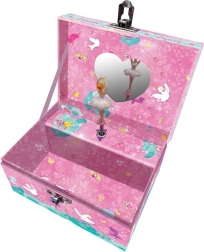 Boîte à bijoux musicale avec ballerine