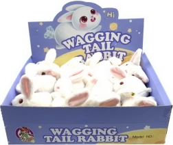 Lapin à remonter remuant la queue 14 cm