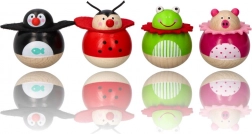 Animal en bois impossible à renverser Grenouille Goki