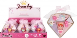Ensemble de bagues pour enfants à motif diamant