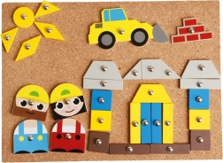 Jeu à marteler Chantier pour enfants