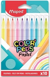 Maped feutres Color'Peps pastel, set de 10 pcs