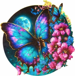 puzzle en bois papillon 500 pièces ESC WELT