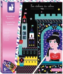 Kit de cartes à gratter Princesses – JANOD