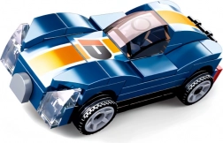 Sluban Voiture de sport bleue à remontage