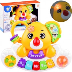 Petit piano coloré pour enfants avec sons d’animaux joyeux – Coloré