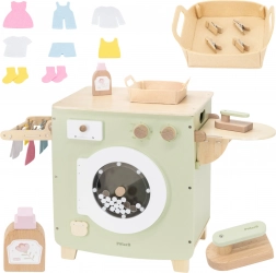 Lave-linge en bois avec accessoires PolarB de Viga