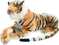 Tigre en peluche marron 70 cm