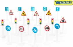 Set de panneaux de signalisation, 20 pièces