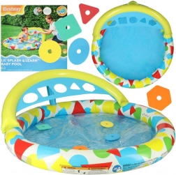 Piscine gonflable pour enfants avec auvent BESTWAY 120 cm