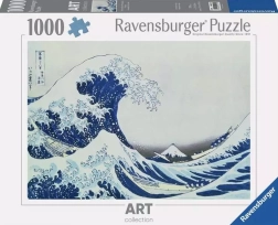 Puzzle Ravensburger Art Collection : La Grande Vague au large de Kanagawa – 1000 pièces