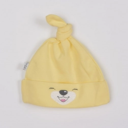 Bonnet pour bébé en coton BOBAS FASHION Lucky – jaune