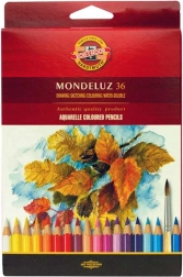 Crayons aquarellables KOH-I-NOOR MONDELUZ 36 pcs