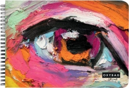 Carnet à dessin A3 à reliure à spirale, 40 feuilles, 190 g/m²