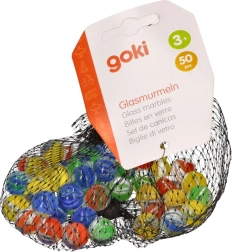 Billes de verre Œil de chat 50 pcs