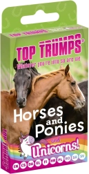 Jeu de cartes TOP TRUMPS – chevaux, poneys et licornes