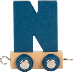Small Foot train polaire – lettre en bois N