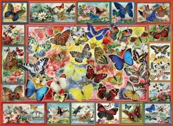 Puzzle Beaucoup de Papillons 1000 Pièces