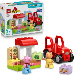 LEGO DUPLO Peppa Pig Le tracteur et le marché