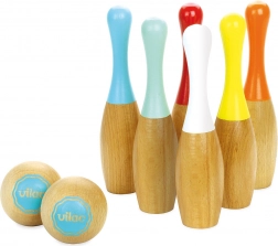 Vilac quilles en bois – set de 6 pièces