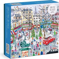 Puzzle métallisé Noël à Paris – Michael Storrings (Galison, 1000 pièces)
