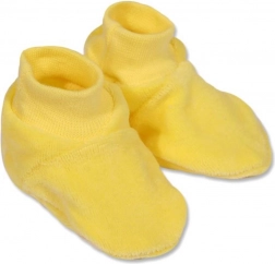 Chaussons bébé New Baby jaunes 3–6 mois